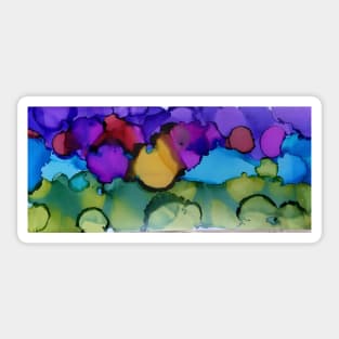 Rainbow Bubbles Sticker